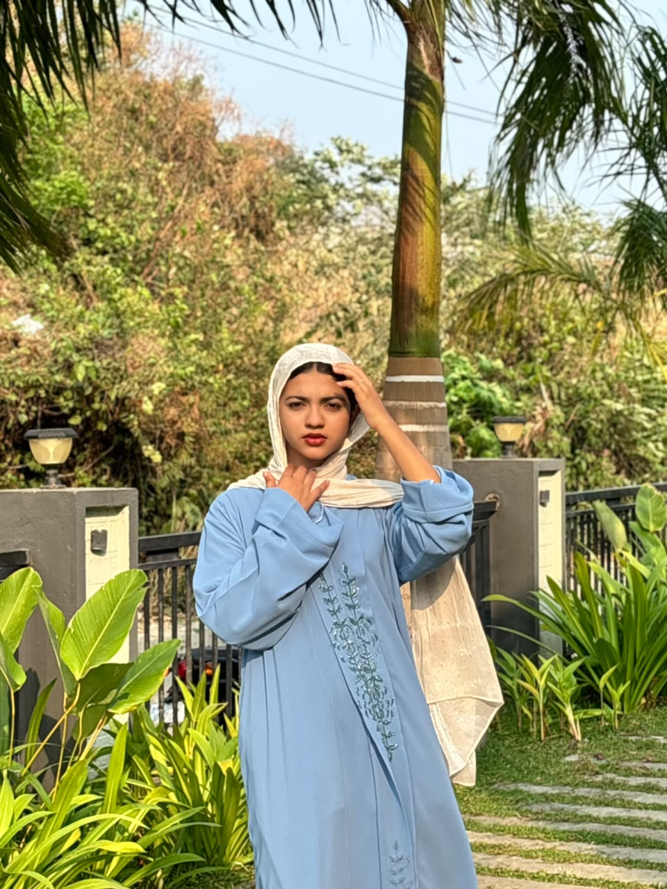 jaihoon premium georgette handwork abaya