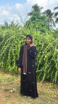 ABAYA THREAD WORK NIDA 1021