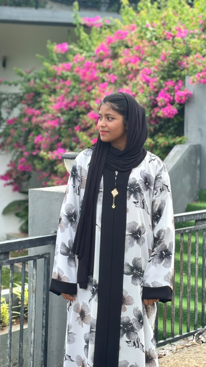 Abaya 501 GOWN PRINT-1004