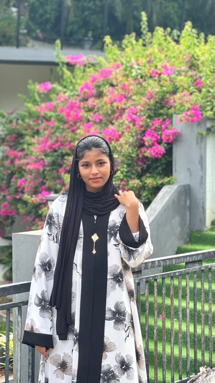 Abaya 501 GOWN PRINT-1004