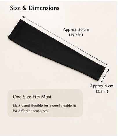 Arm sleeve black