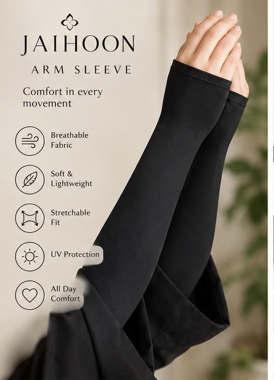 Arm sleeve black