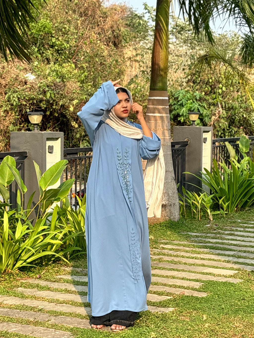 ABAYA PREMIUM GEORGETTE HANDWORK 501