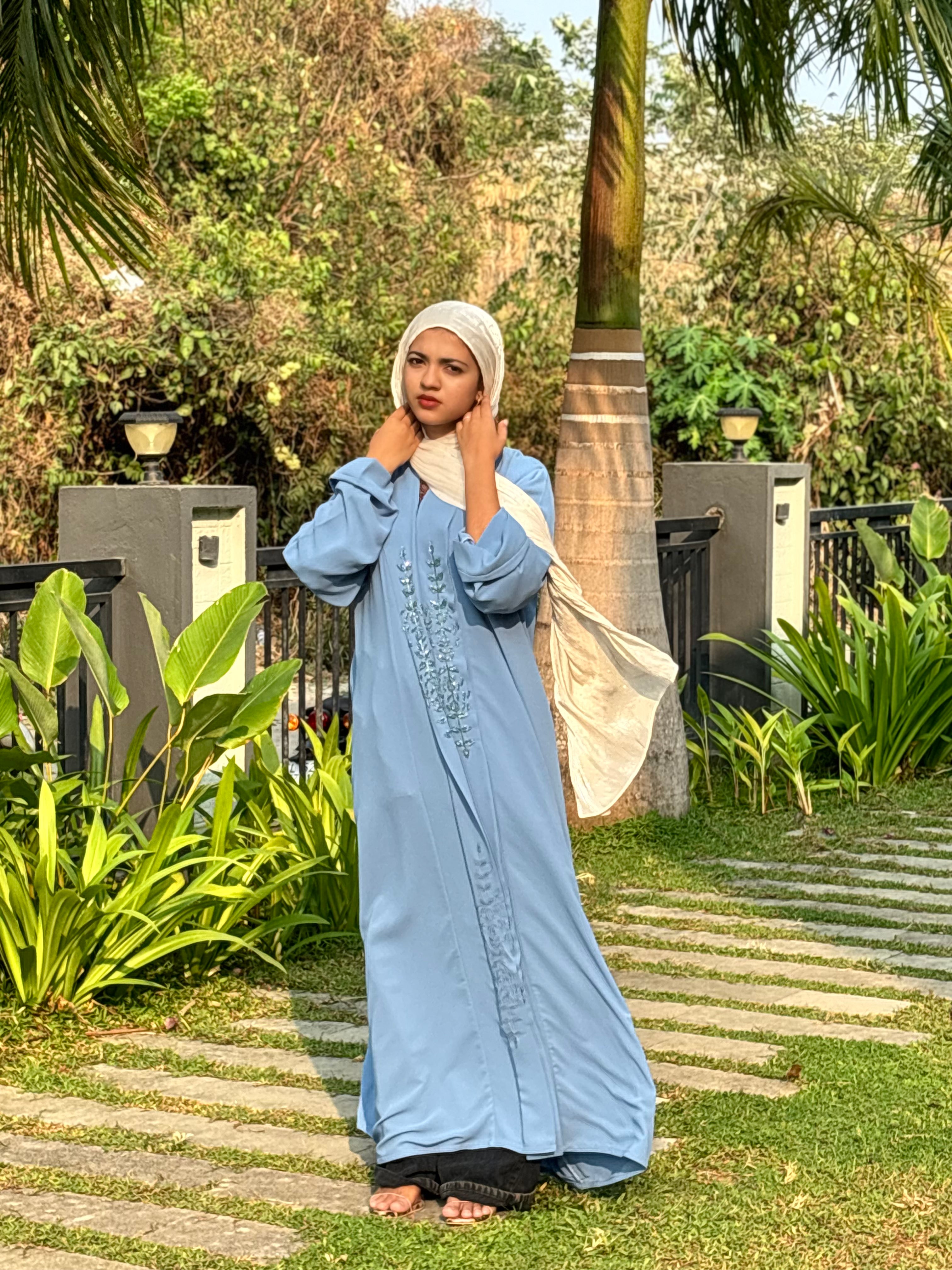 ABAYA PREMIUM GEORGETTE HANDWORK 501