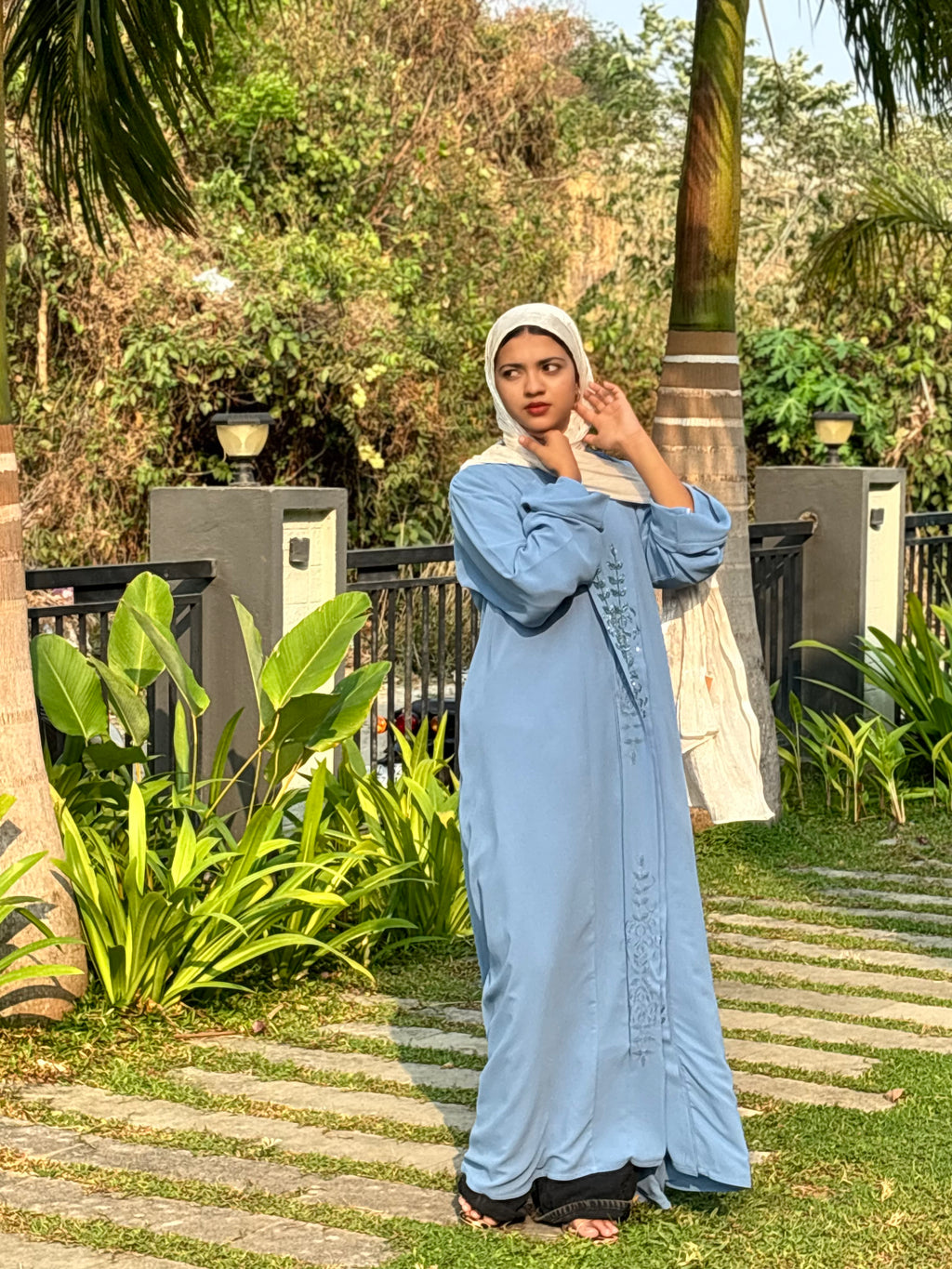ABAYA PREMIUM GEORGETTE HANDWORK 501