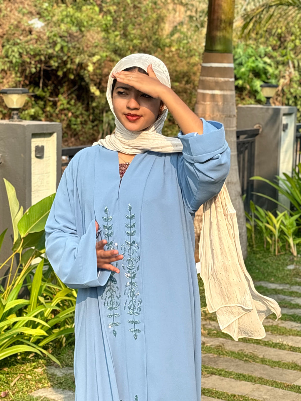 ABAYA PREMIUM GEORGETTE HANDWORK 501