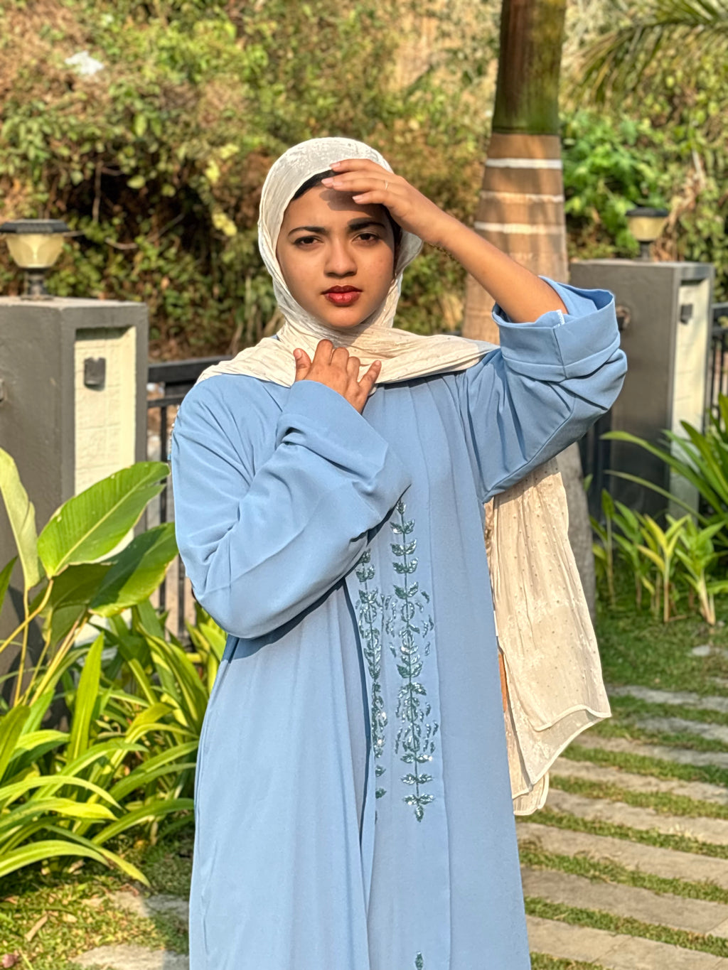 ABAYA PREMIUM GEORGETTE HANDWORK 501
