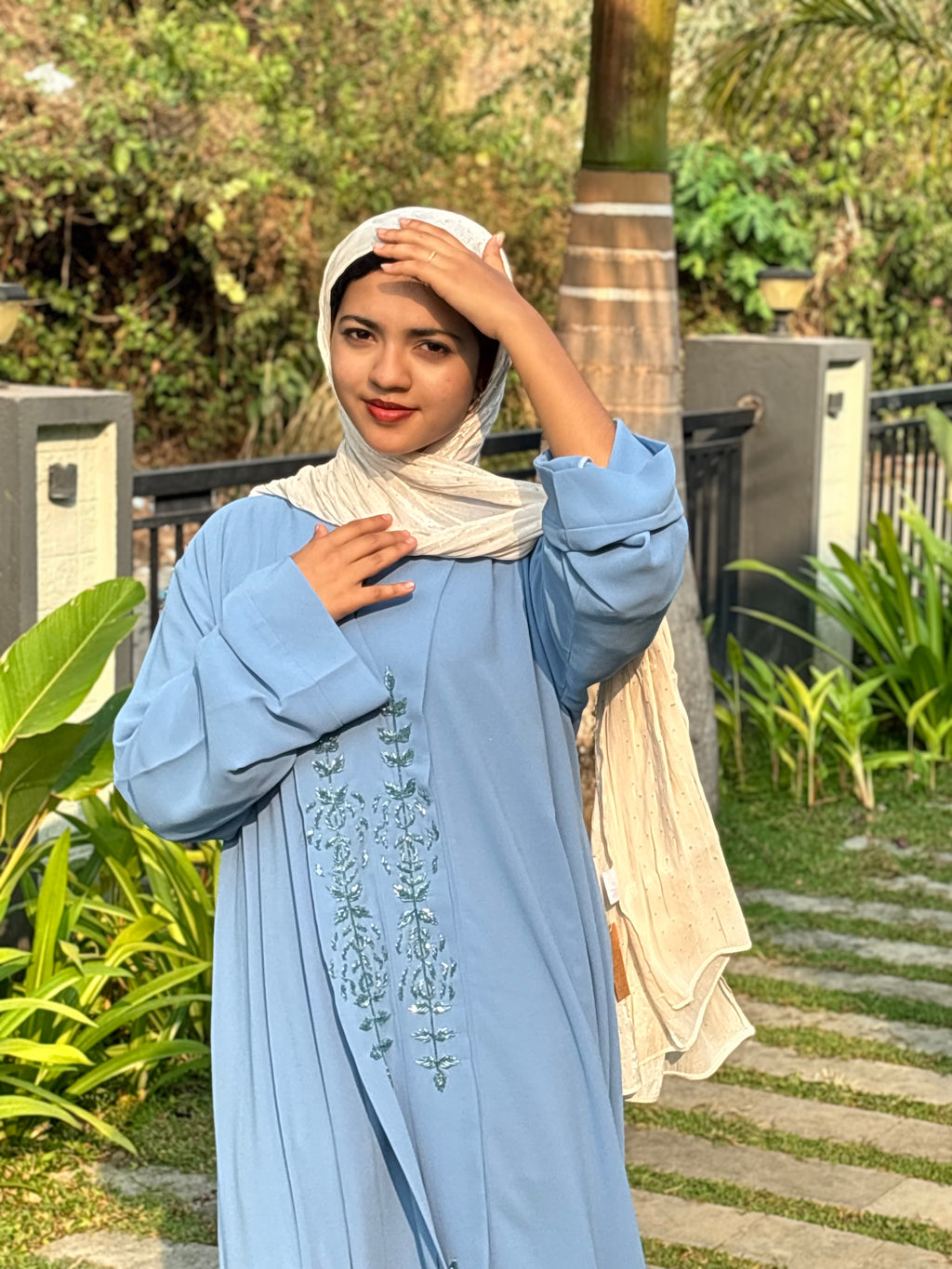 ABAYA PREMIUM GEORGETTE HANDWORK 501