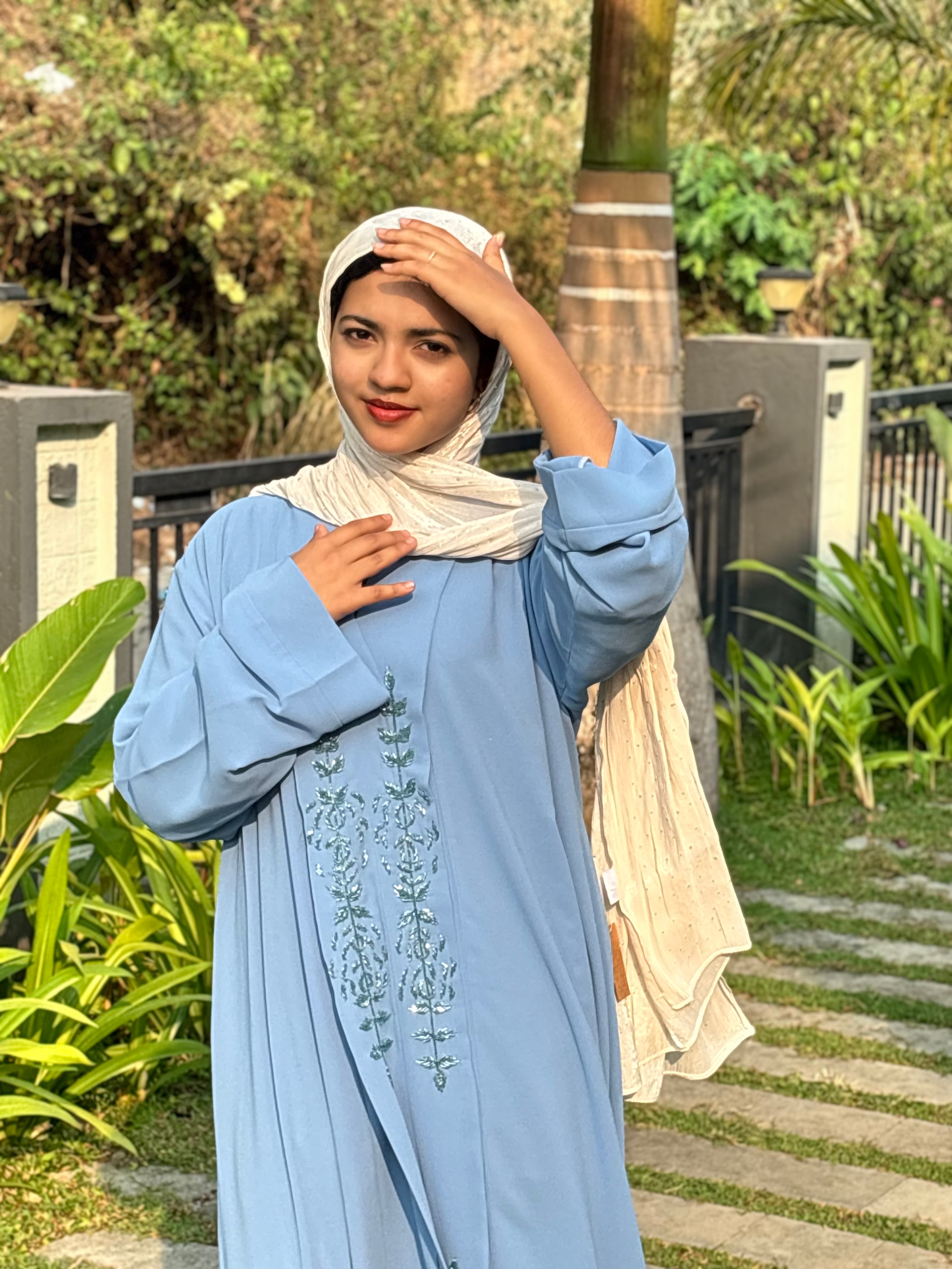 ABAYA PREMIUM GEORGETTE HANDWORK 501