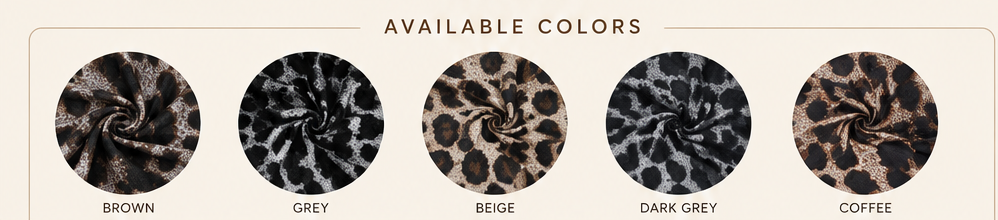 SHAWL ANIMAL PRINT