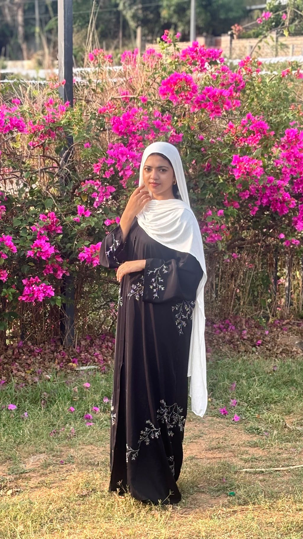 PREMIUM BLACK ABAYA IMPORTED 1038