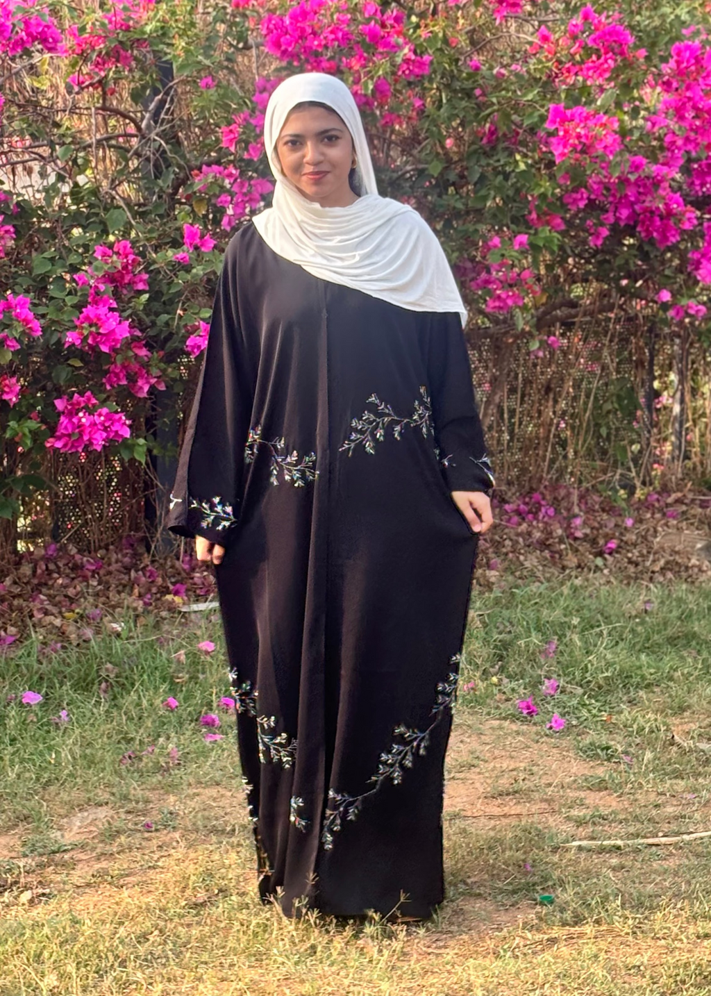PREMIUM BLACK ABAYA IMPORTED 1038