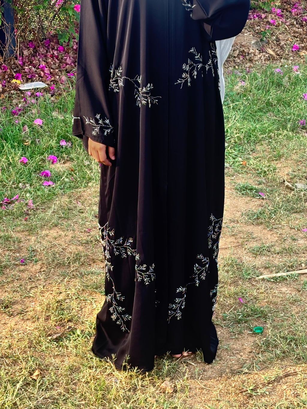 PREMIUM BLACK ABAYA IMPORTED 1038